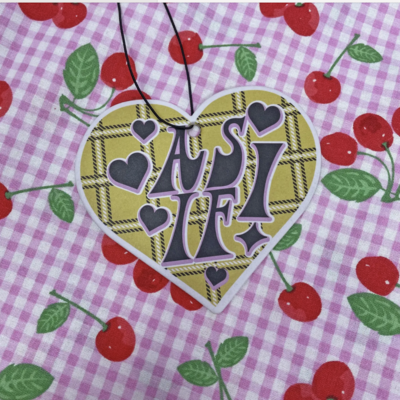 As If! Air Freshie-Raspberry