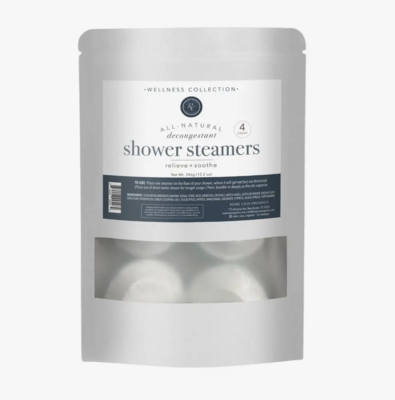 Decongestant Shower Steamers 4 Pack