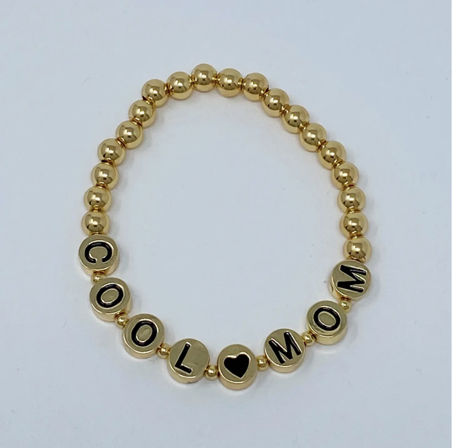 Cool Mom Beaded Bracelet