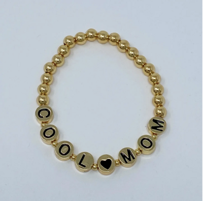 Cool Mom Beaded Bracelet