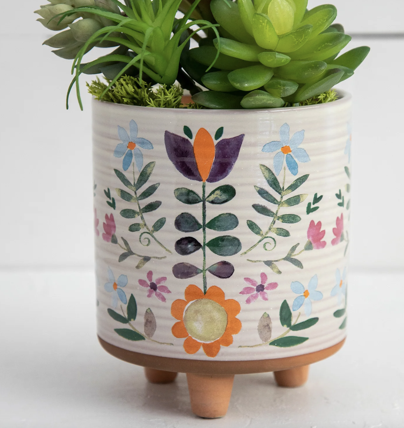Artisan Cream Planter