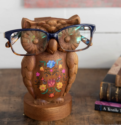 Eyeglass Holder Owl