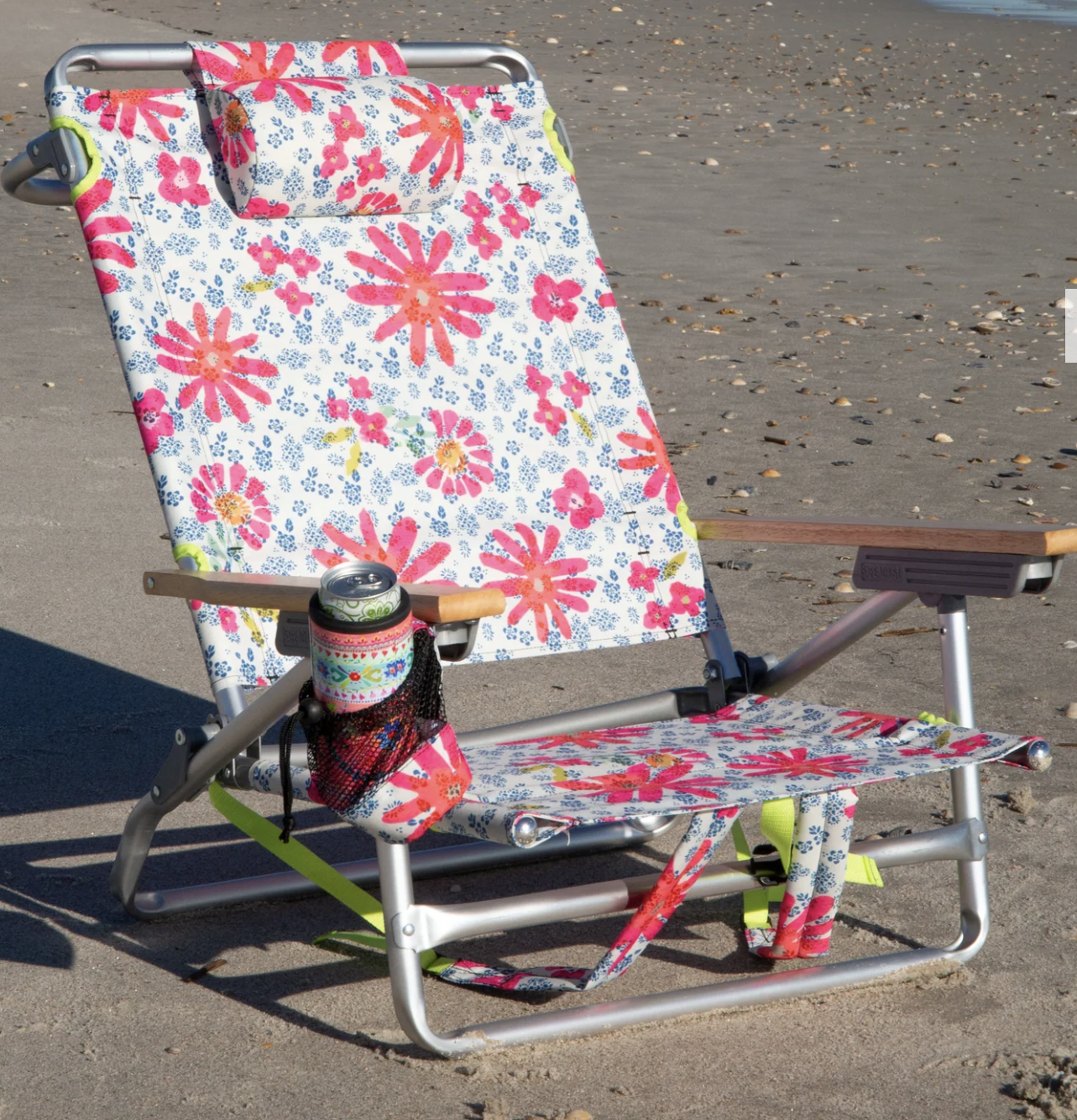 Back Pack Chair Neon Daisy