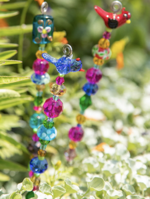 Beaded Garden Stakes