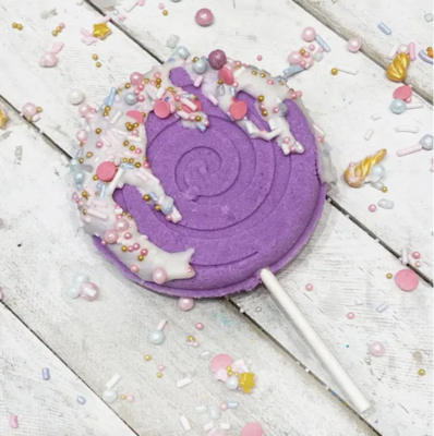 Purple Lollipop Bath Bomb
