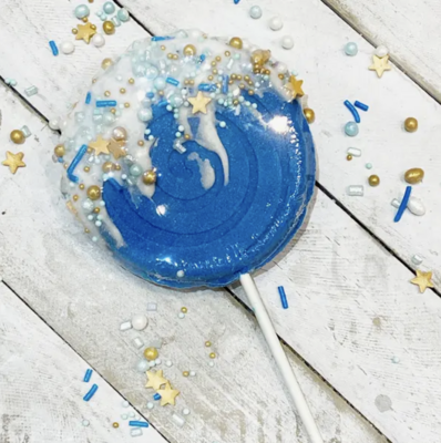 Blue Lollipop Bath Bomb