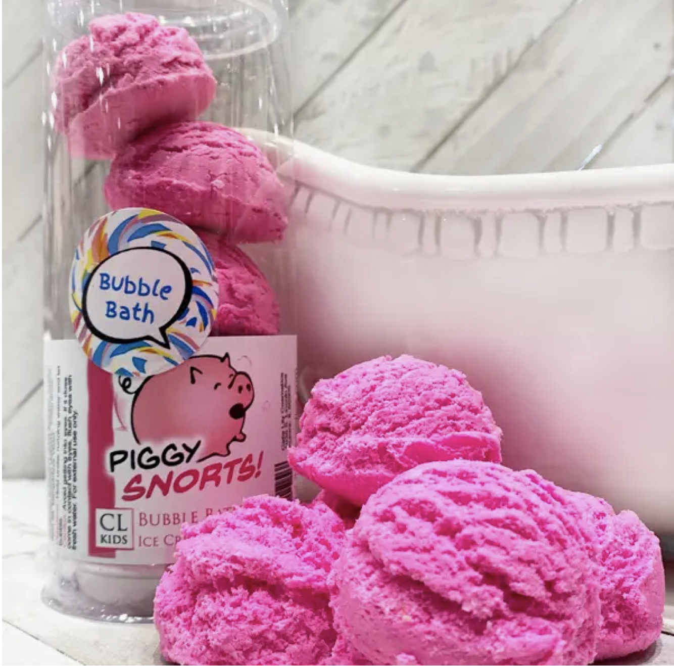 Pink Pig Bath Bombs