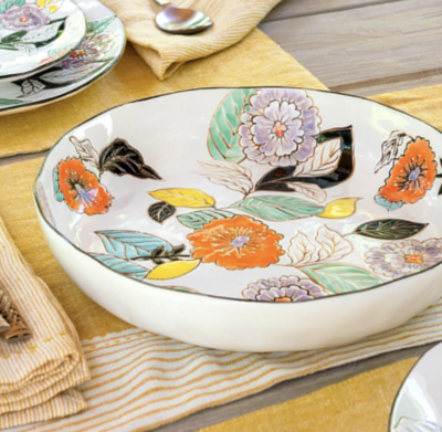 Poppy Garden Plate
