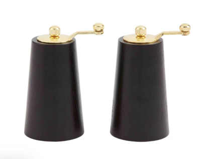 Black Salt and Pepper Grinder