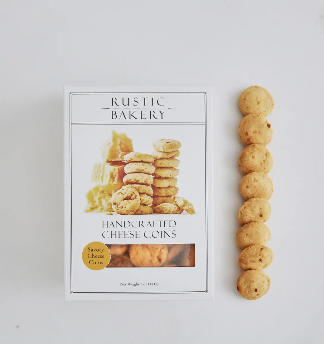 Handcrafted Cheese Coins