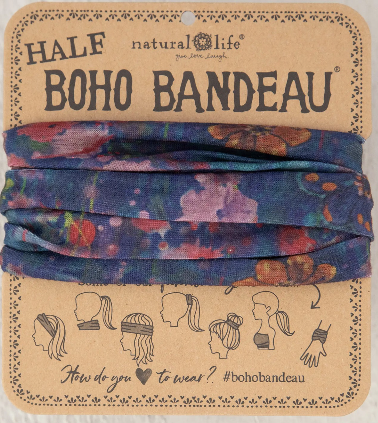 Half Boho Bandeau Watercolor