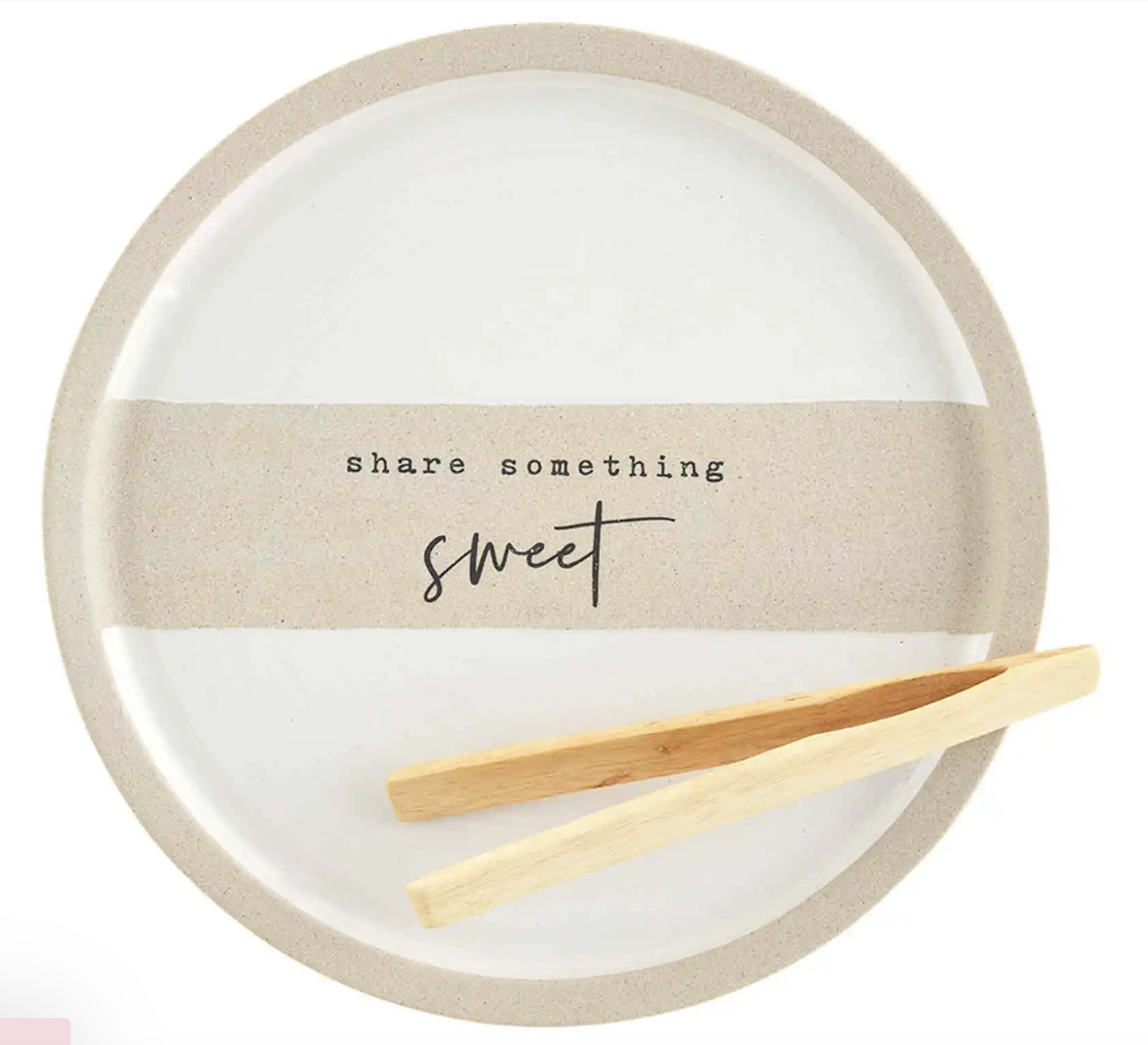 Round Dessert Plate Farm Style 