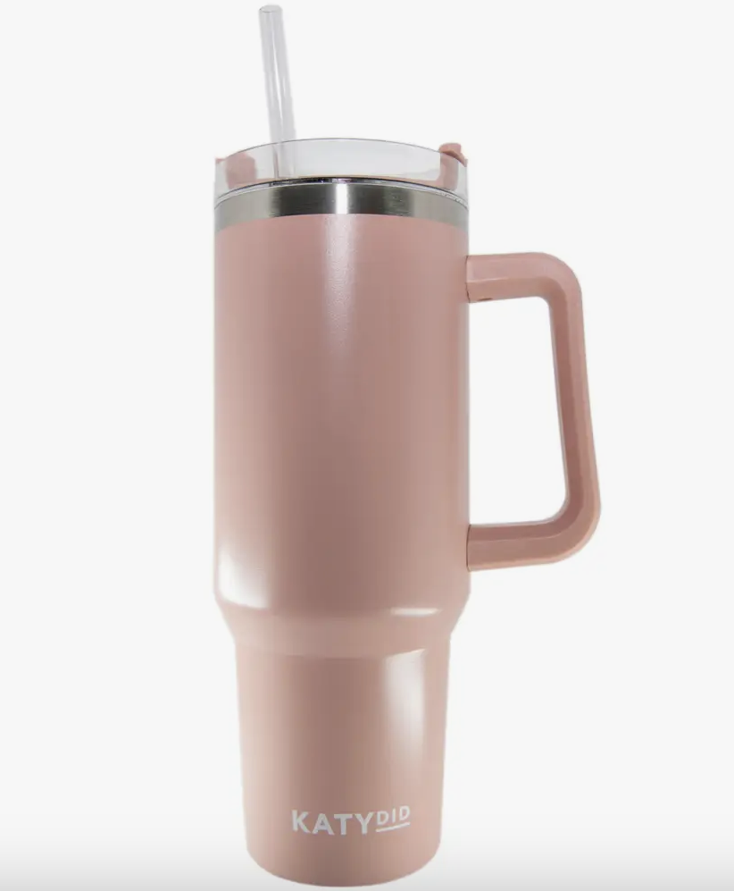 40 oz Tumbler- Peach