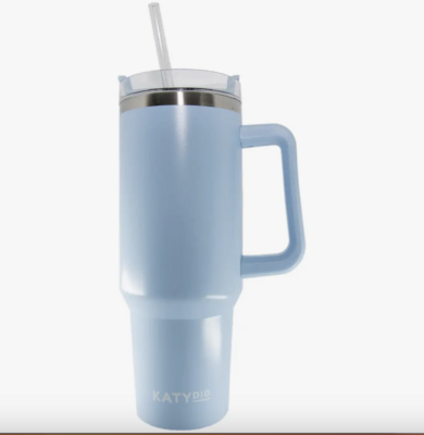 40 oz Tumbler- Light Blue