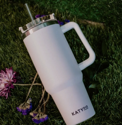 40 oz Tumbler- White
