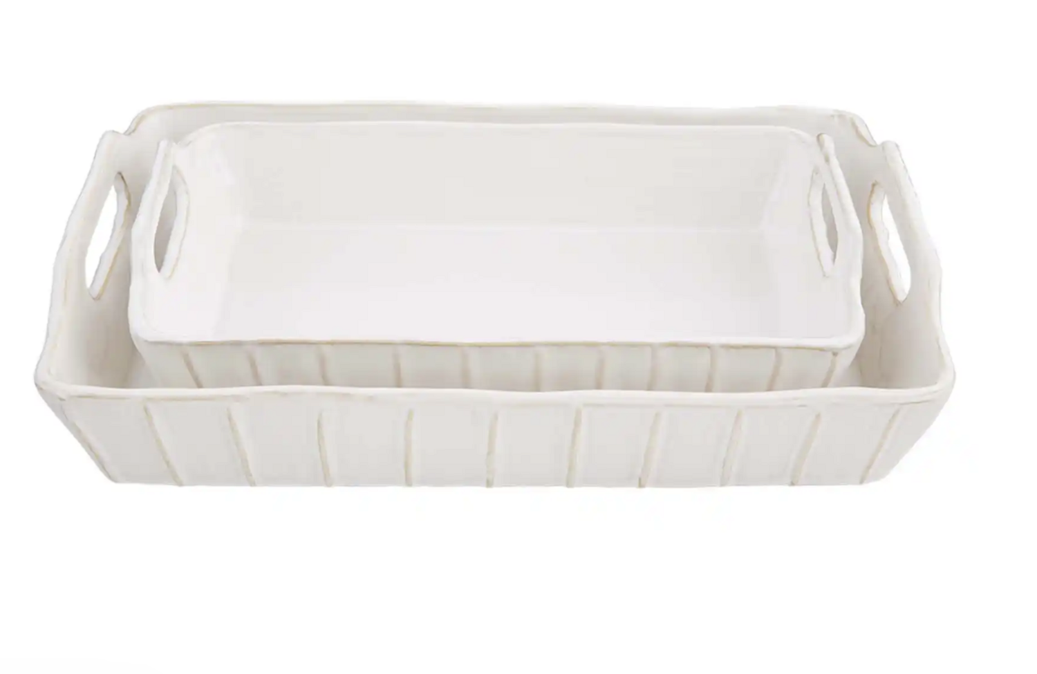 Textured Baking Dish Set