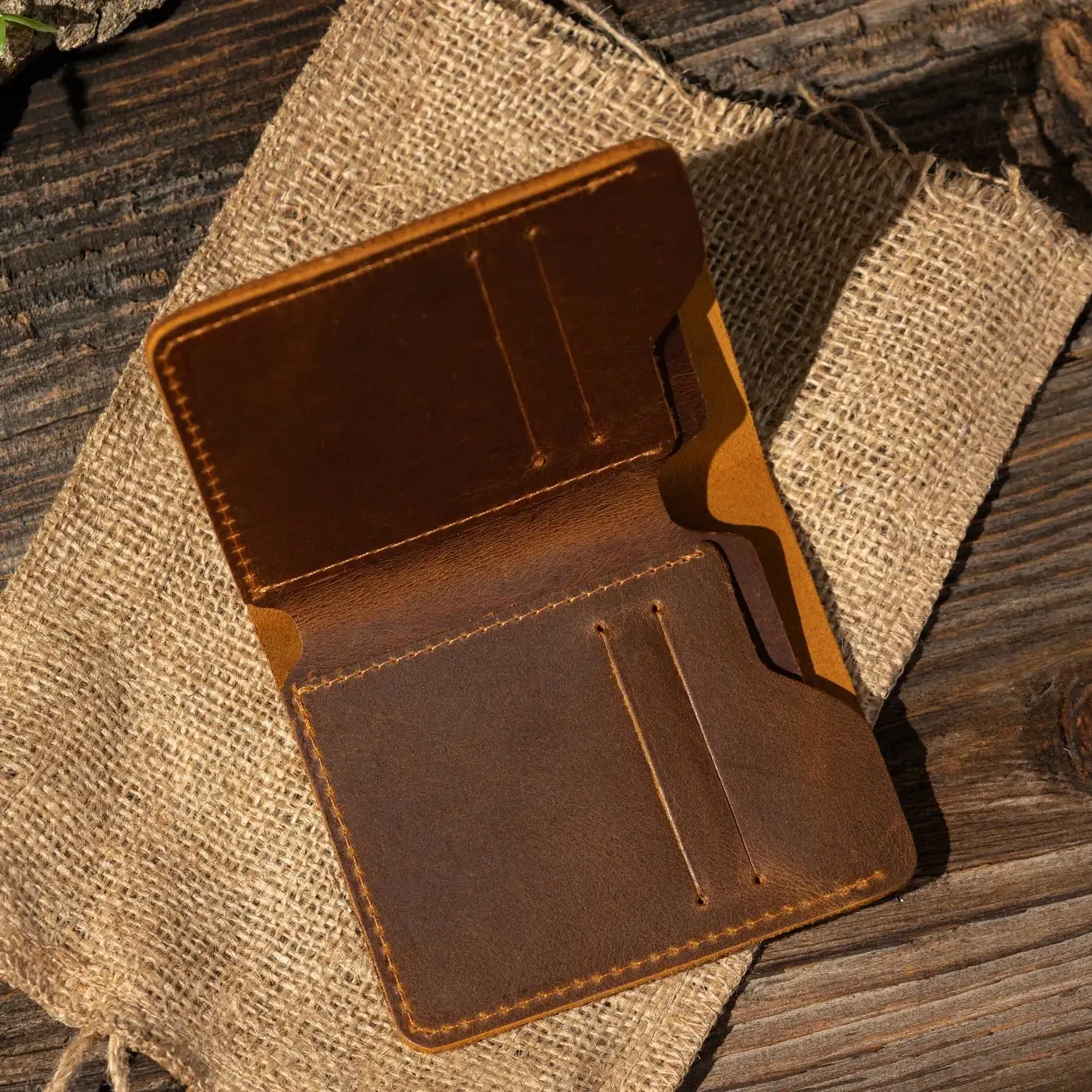 Bifold Wallet - Brown