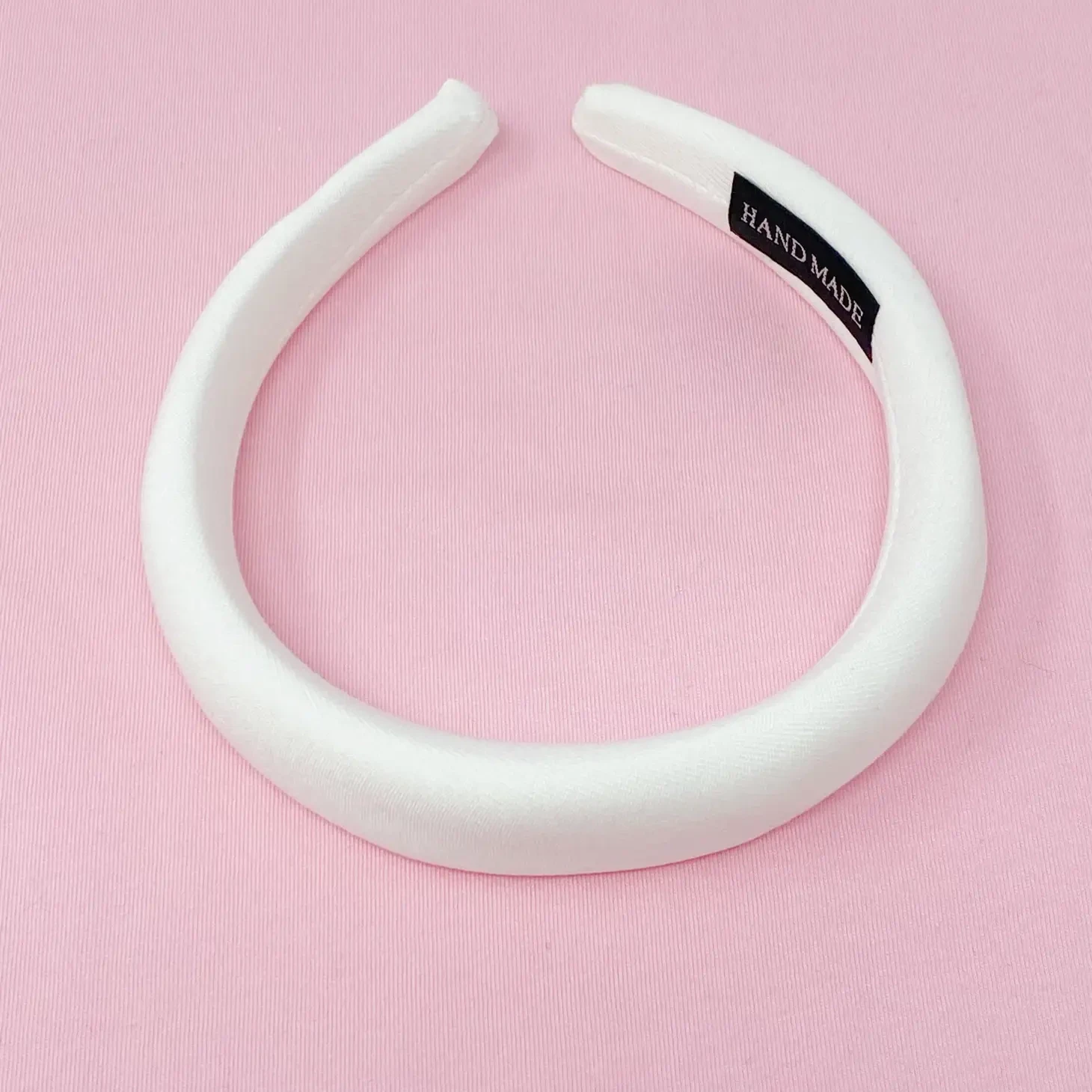 White Puffy Headband