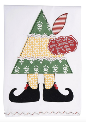 Elf Hat Tea Towel