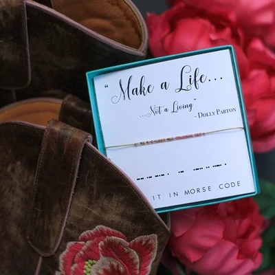 Dot and Dash Bracelet- Make a Life