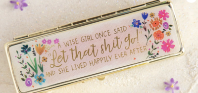 A Wise Girl Pill Holder