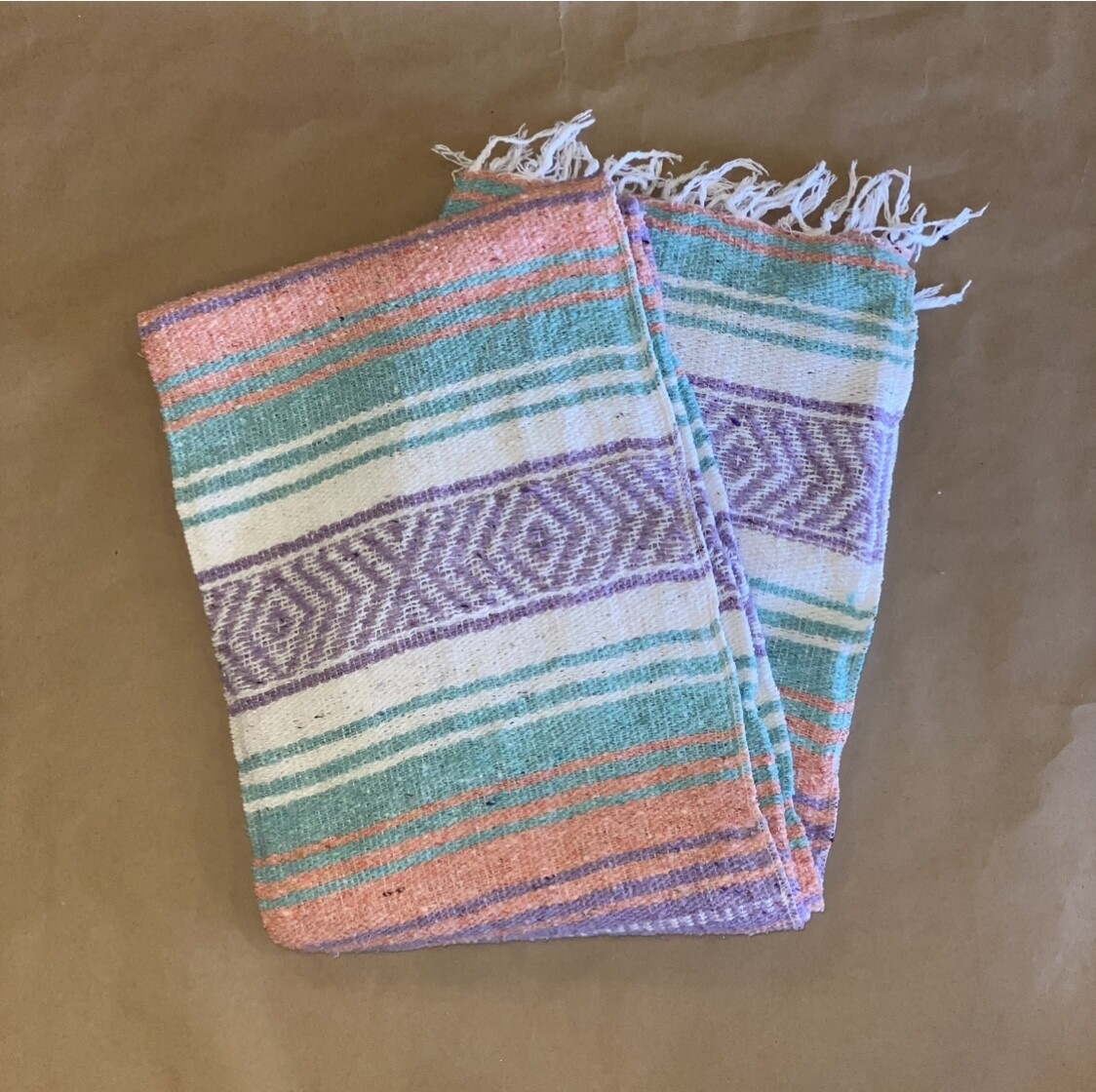 Assorted Color Striped Blankets