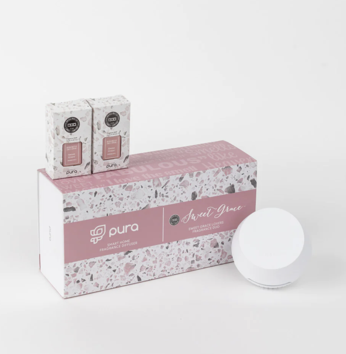 2-in-1 Pura and Bridgewater Sweet Grace Diffuser