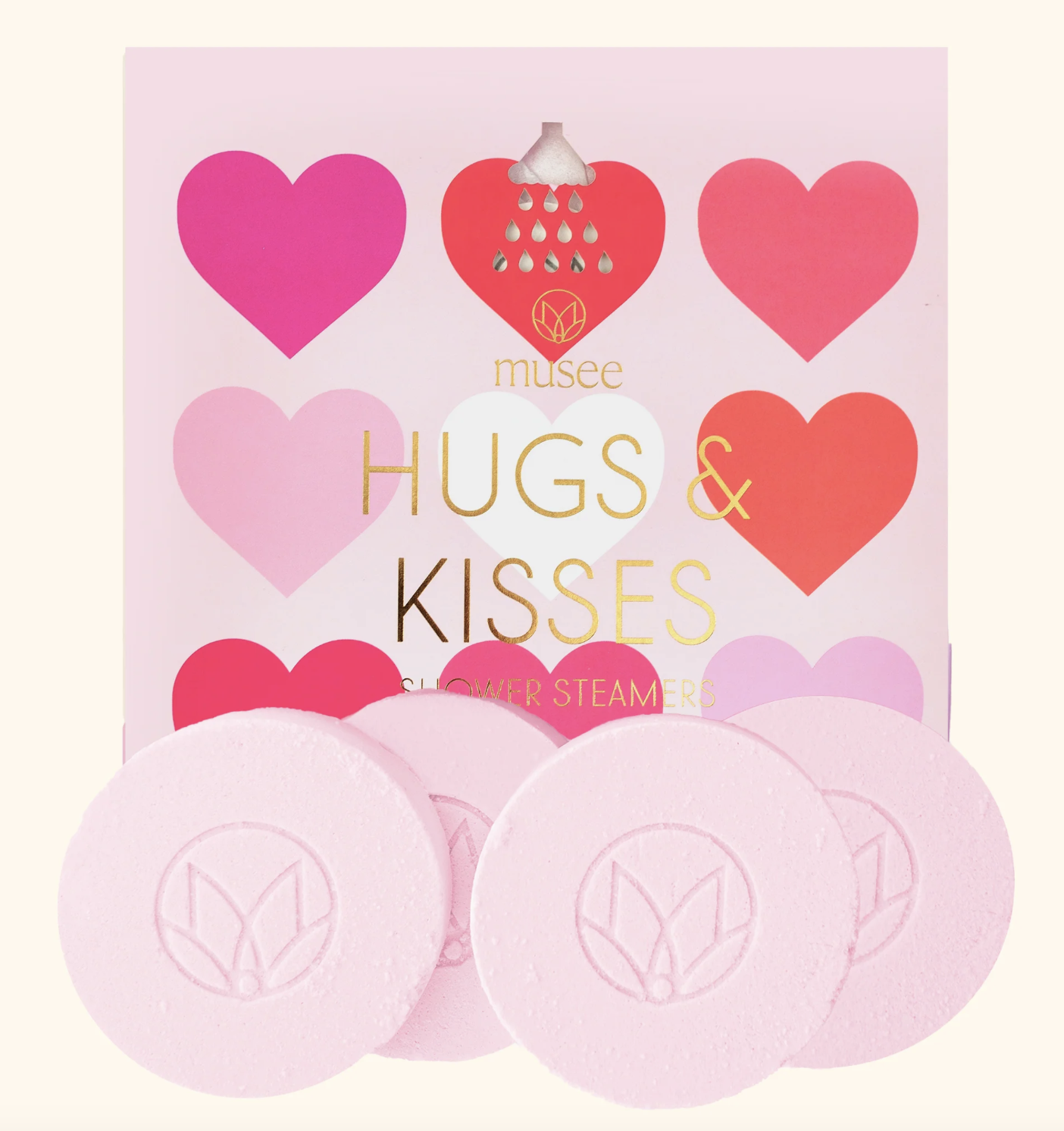 Hugs &amp; Kisses shower steamers