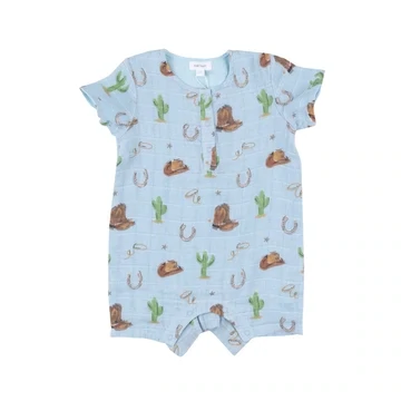 Blue Desert Cowboy Onesie 
