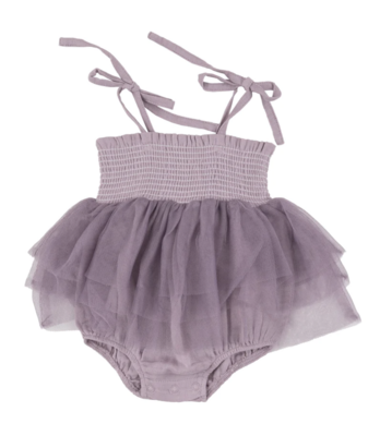 Dusty Lavender Solid Muslin 0-6 M
