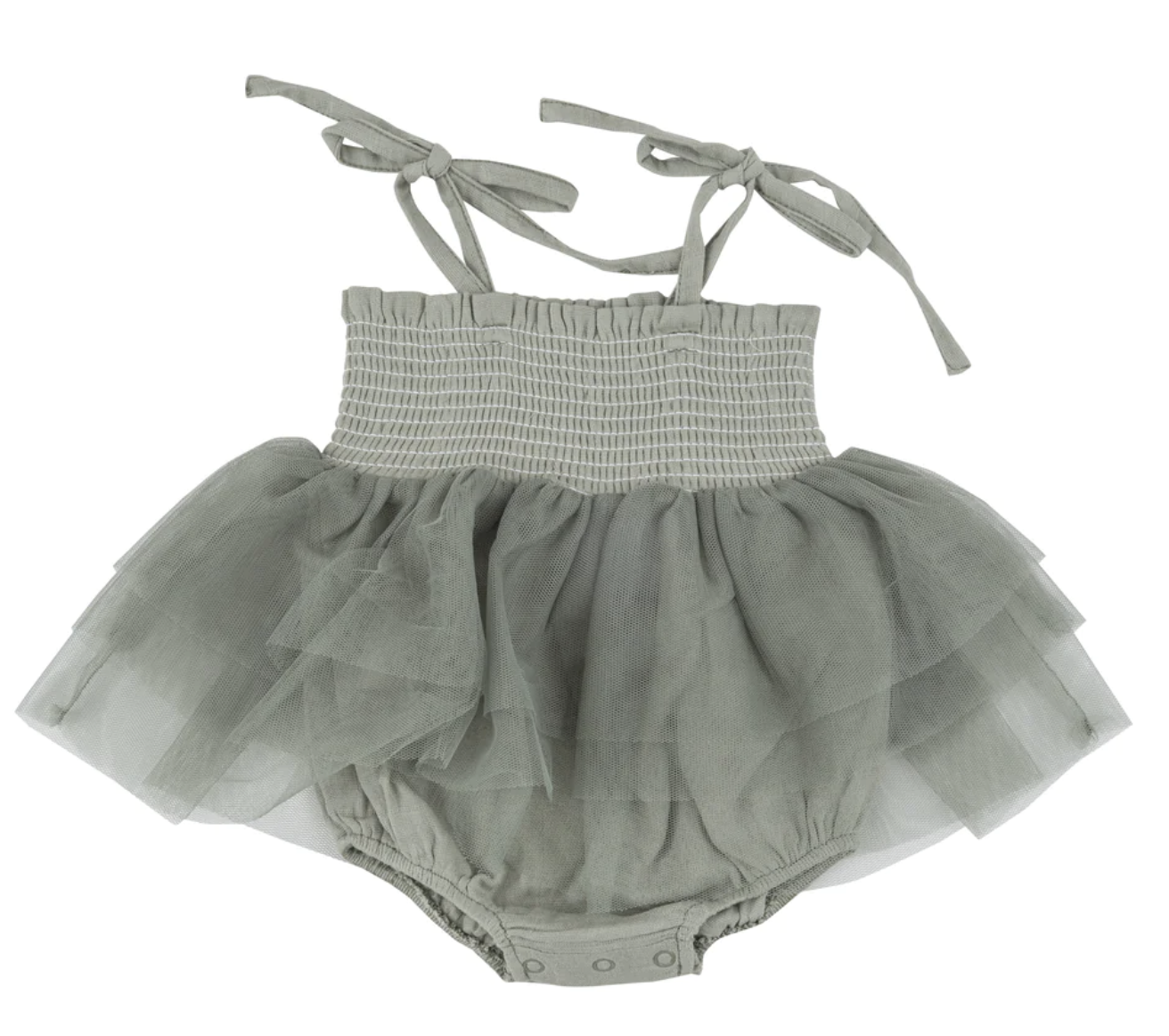 Desert Sage Solid Muslin 0-3 M