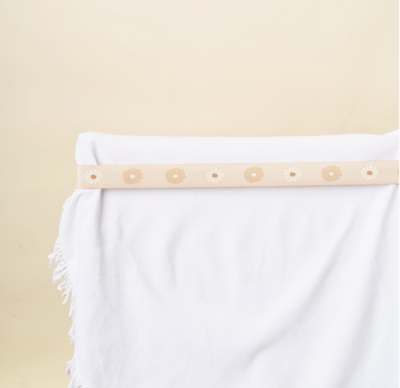 Towel Band- Daisy tan