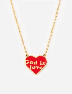 God is love necklace