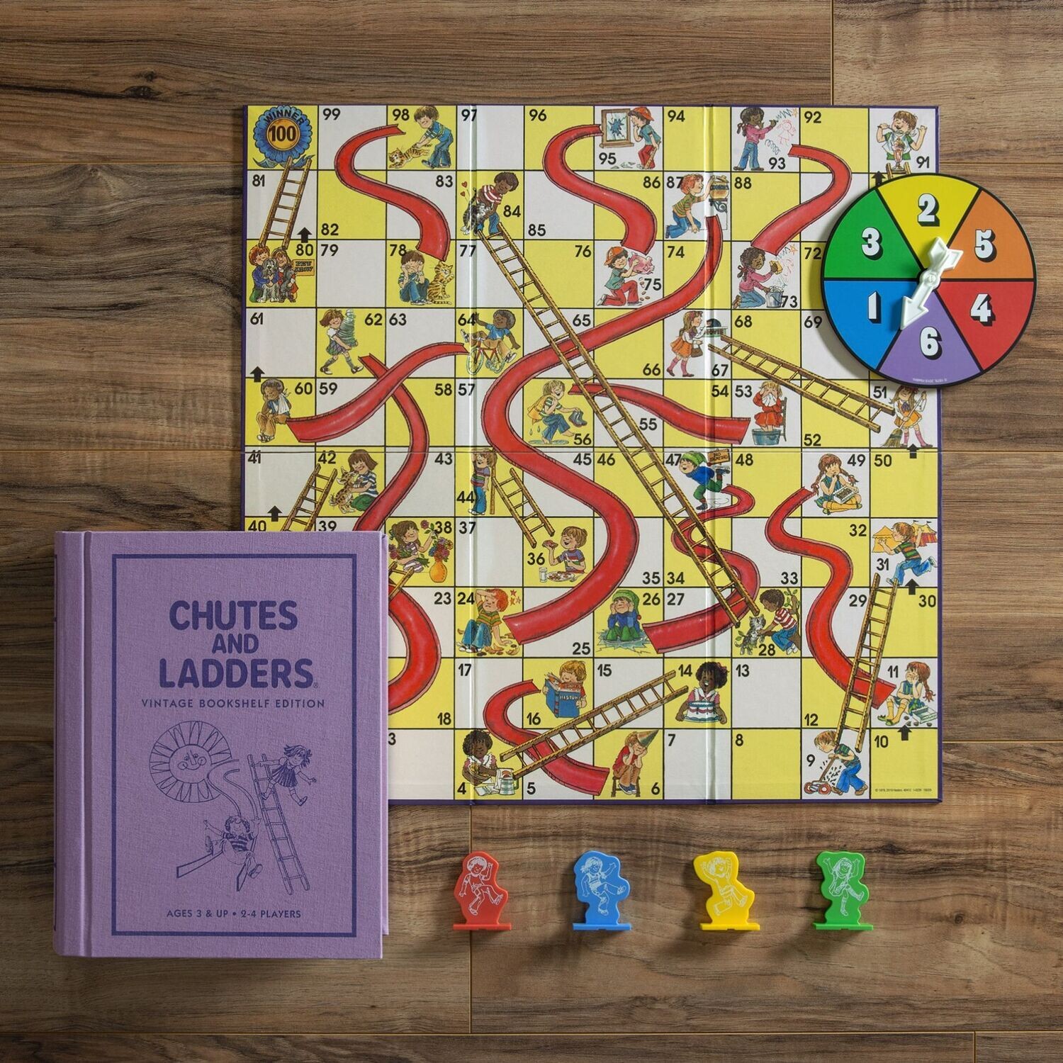 Bookshelf Game- Chutes and Ladders