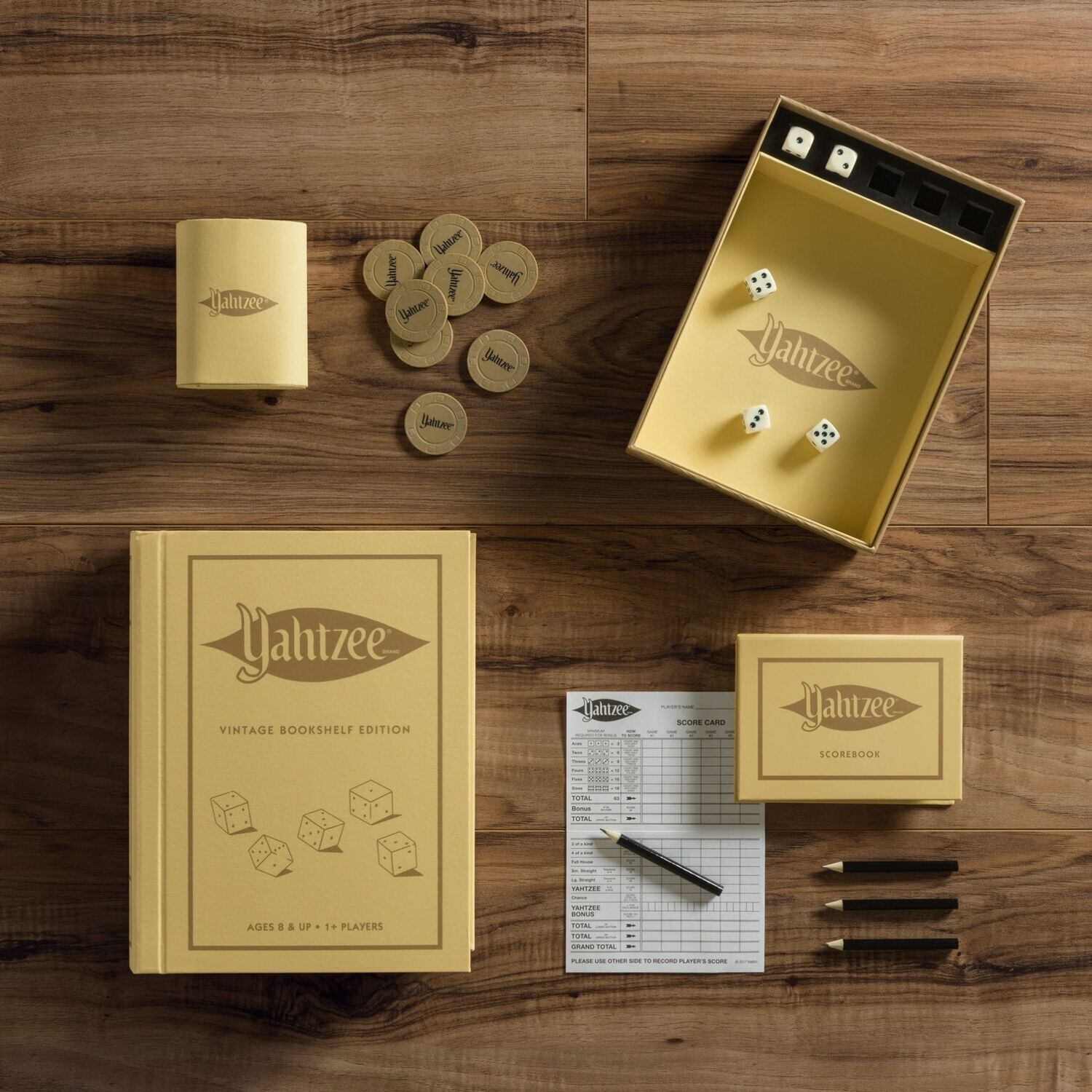 Bookshelf Game- Yahtzee