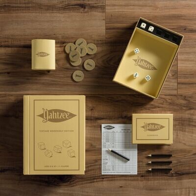 Bookshelf Game- Yahtzee