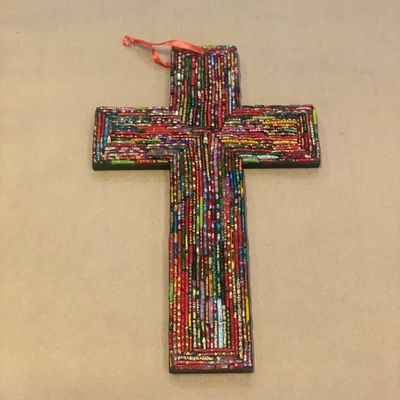 Recycled Bangle Cross