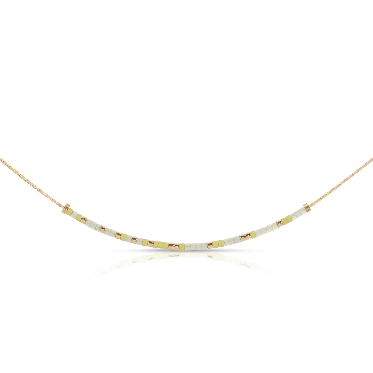 Dot and Dash Necklace-Romans 12:12