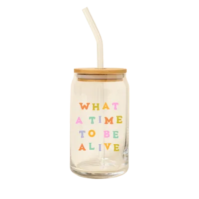 What A Time Glass Cup