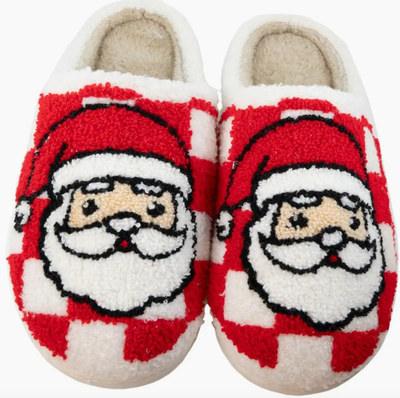 M/L Santa Slippers