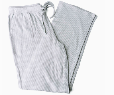 Gray Cuddle-blend Lounge Pants- L