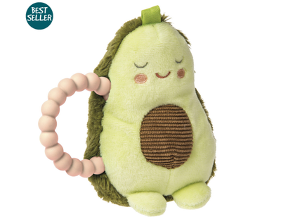 Yummy Avocado Crinkle Teether