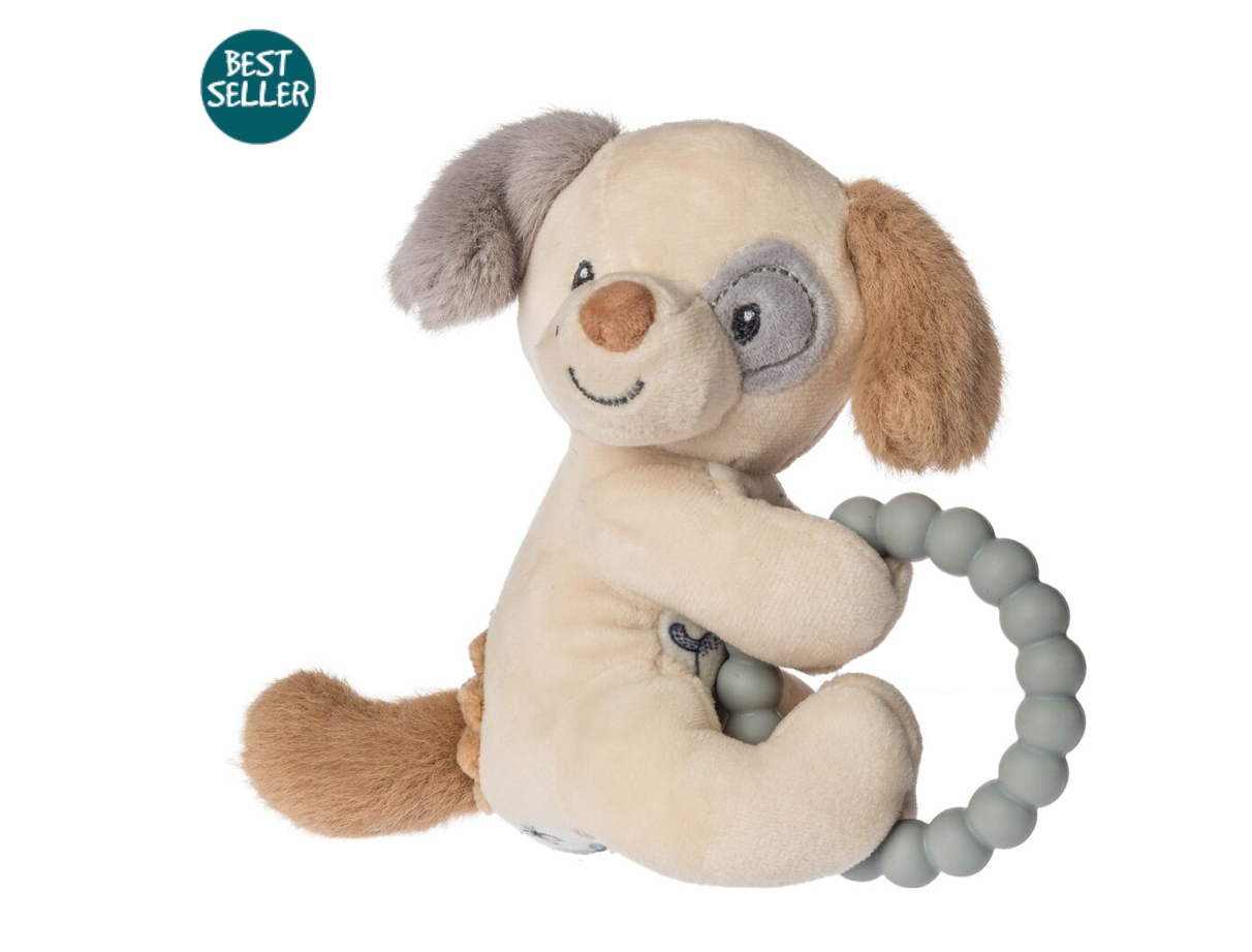 Sparky Puppy Teether Rattle