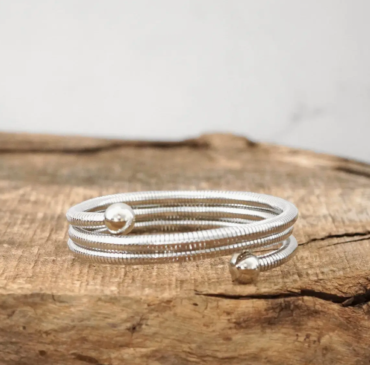 Silver Snake Chain Bracelet