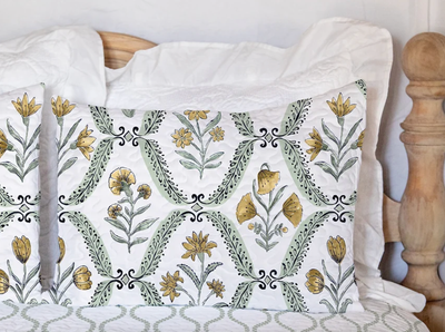 Charlotte In Yellow Standard Pillow Sham