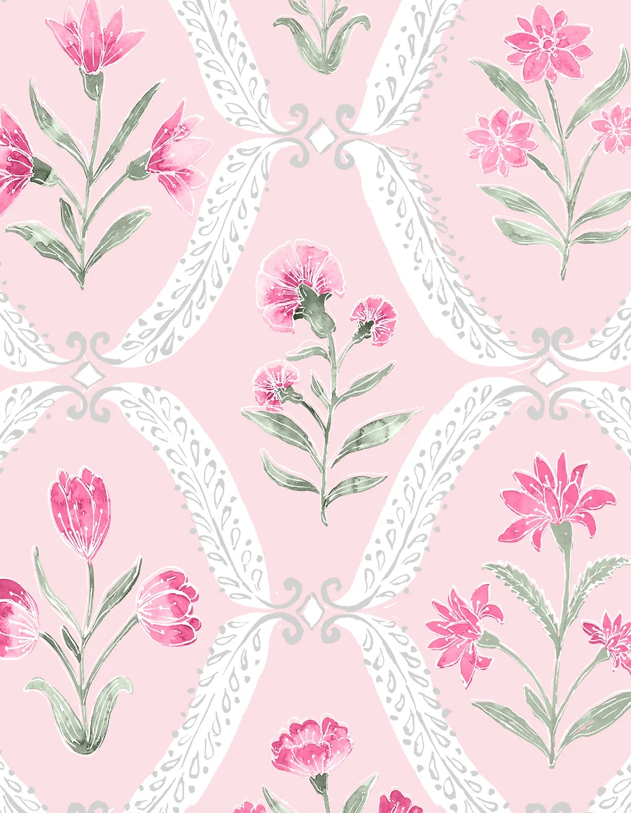 Charlotte In Pink Baby Blanket