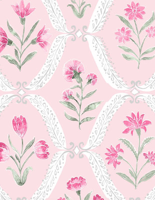 Charlotte In Pink Baby Blanket