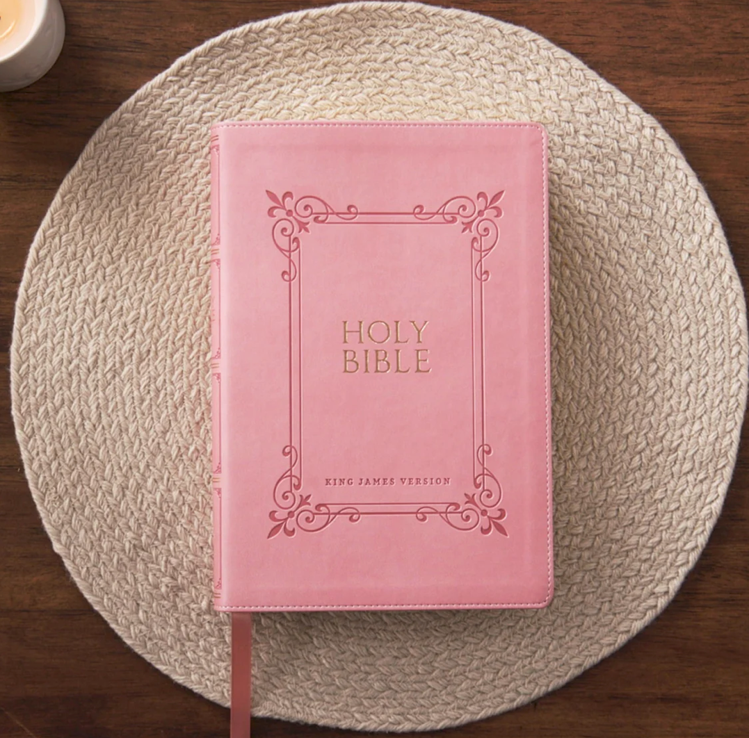 Pink Large Print Bible