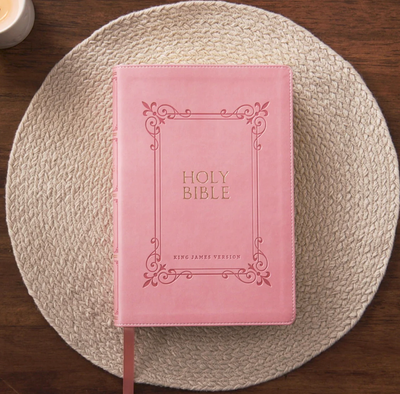 Pink Large Print Bible