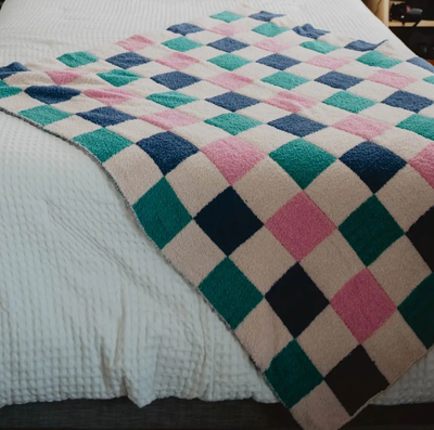 Multicolored Checked Blanket